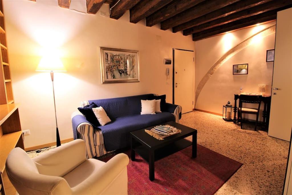 San Marco Charming Apartment With Canal View Venedig Exteriör bild