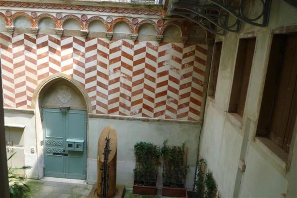 San Marco Charming Apartment With Canal View Venedig Exteriör bild